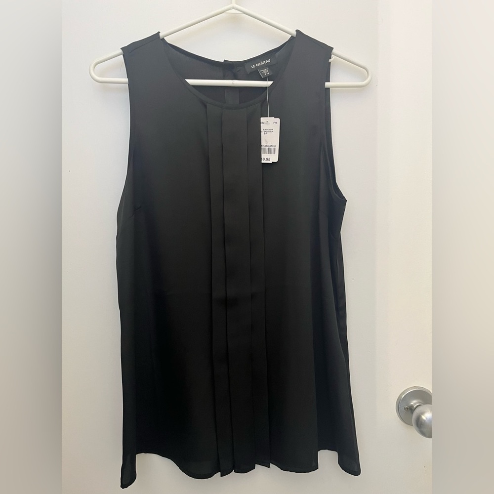 Le Chateau Black Sleeveless Top